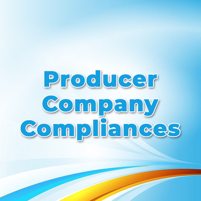 Producer company compliances | GST Refund Services