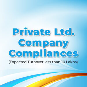 Private Limited Company Compliances (Expected Turnover Less Than 10 Lakhs)