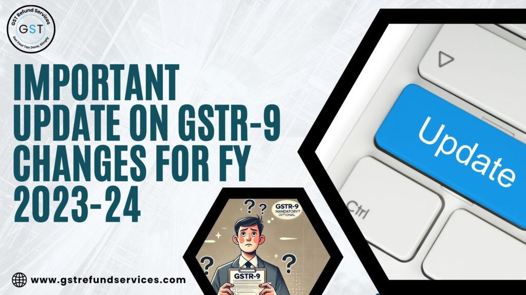 GST Refund Services